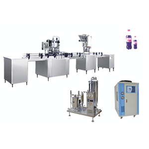 GAS containing drink production line