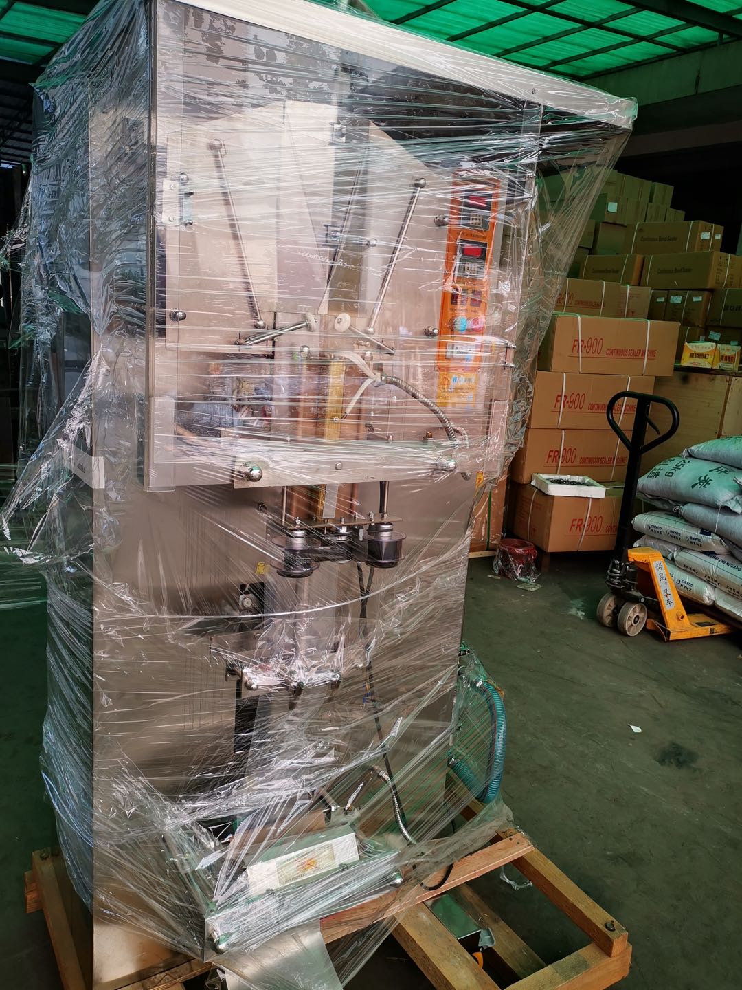 AS2000 sachet water packing machine  exported to Cote d'Ivoire