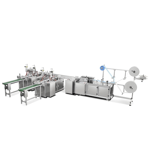 XK-2KZ FULLY AUTOMATIC OUTSIDE EARLOOP MASK PRODUCTION LINE