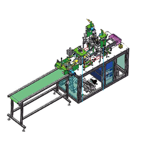 Double loop non woven disposable mask ear loop welding machine
