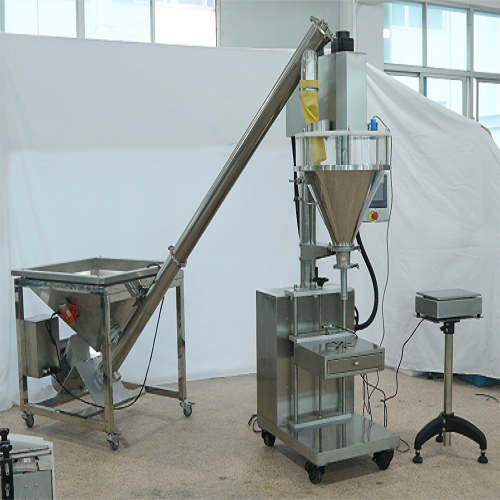 Semi-automatic powder filling machine and Feeder machine(stepping motor)